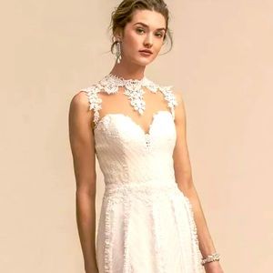 BHLDN Whispers & Echoes Neckline Boho Size 0.